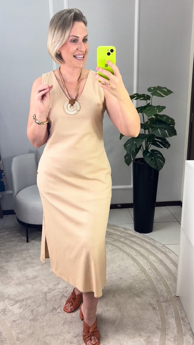 Vestido Alfaiataria Olívia | 100% Linho