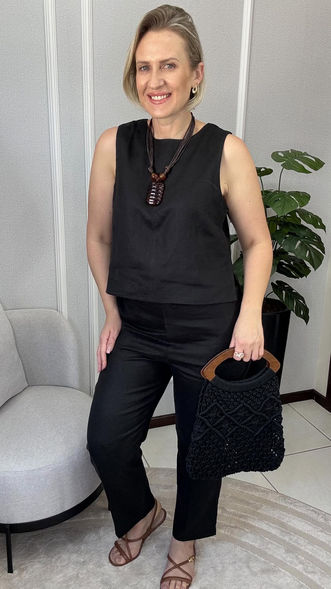 Conjunto Alfaiataria Paris | 100% Linho